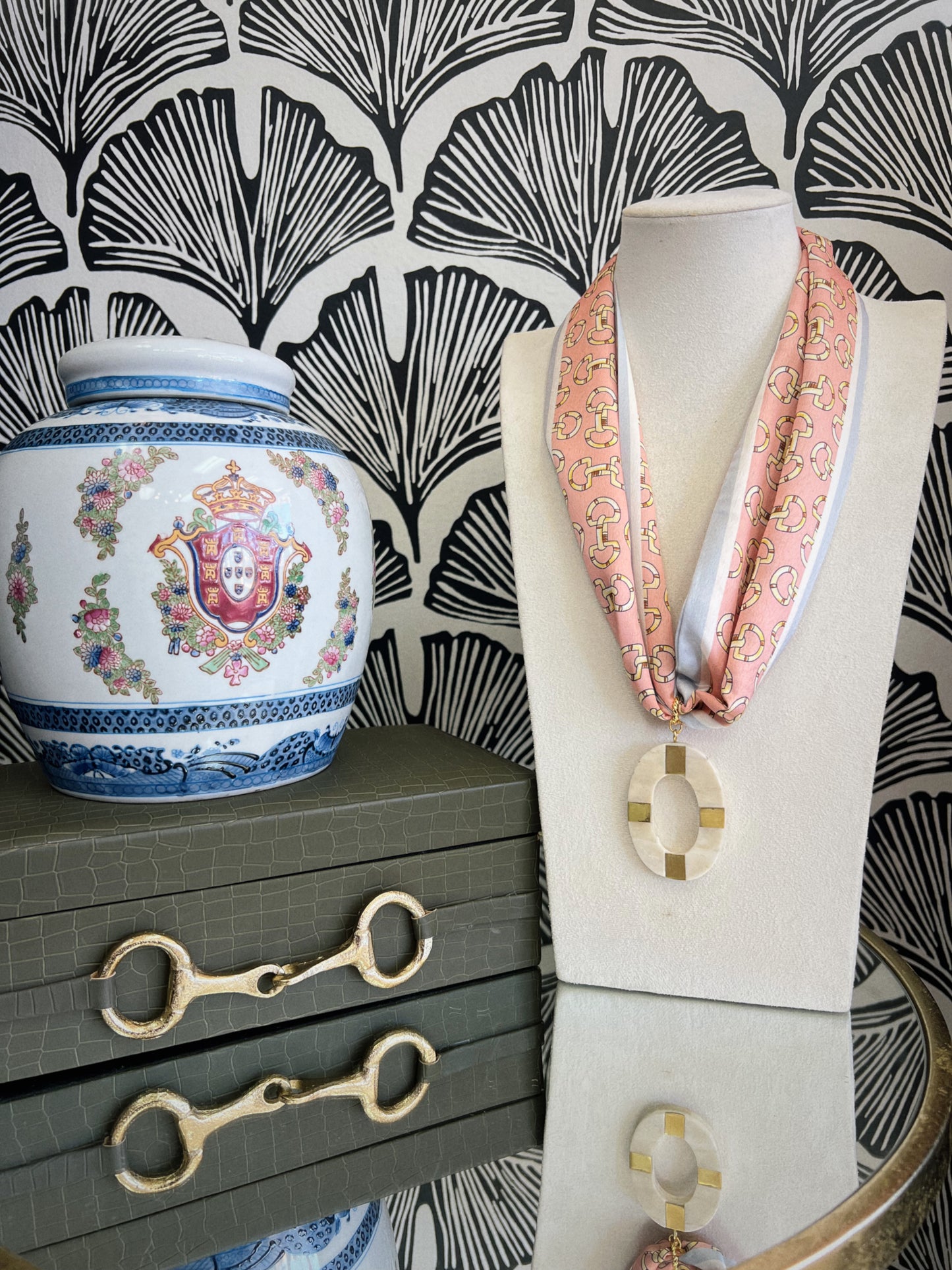 Make Things Happen Scarf Necklace