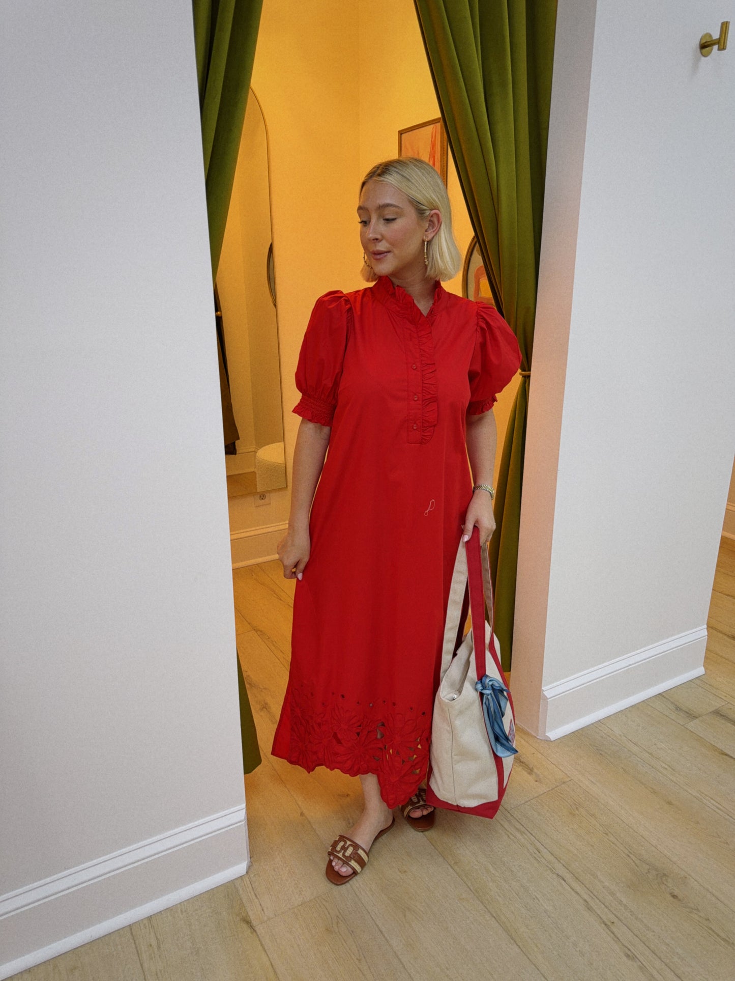 Nantucket Nights Maxi - Red